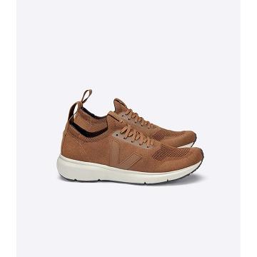 Veja RUNNER STYLE 2 V-KNIT RICK OWENS Men's Shoes Orange | NZ 263PJJ